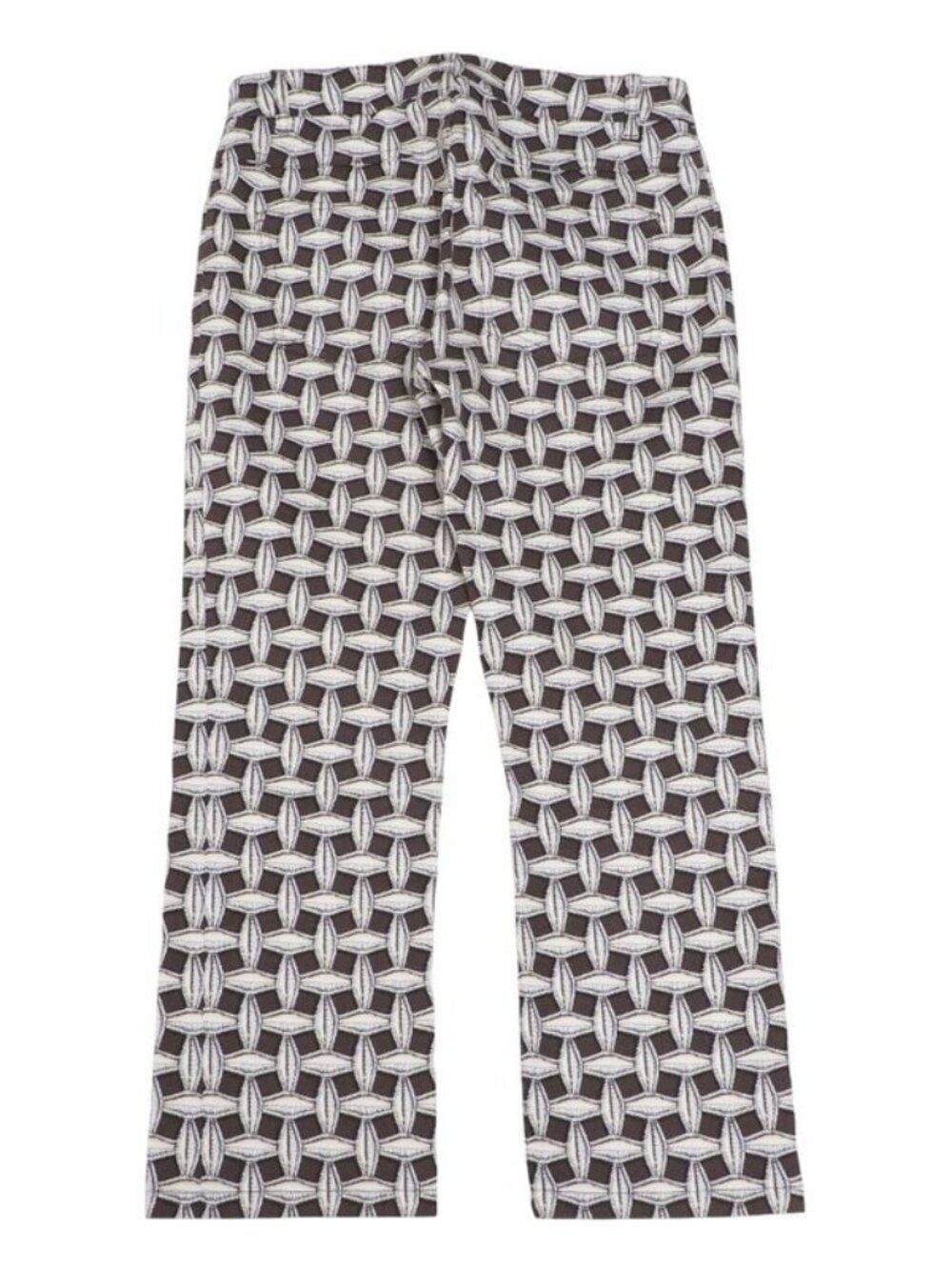Louis Vuitton Pants Size 34 all Over Patterned Straight Stretch Cropped - Picture 3 of 11